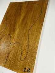 AAA Grade Curly Limba Electric Guitar Drop Top Book Matched Set No:02