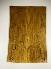 AAA Grade Curly Limba Electric Guitar Drop Top Book Matched Set No:03