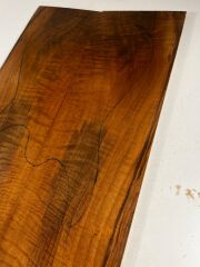 Turkish Curly Walnut Drop Top Luthier Guitar Figured Wood Bookmatched Set No:64