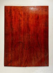 AAA Grade African Padouk Electric Guitar Drop Top Book Matched Set No:01