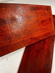 AAA Grade African Padouk Electric Guitar Drop Top Book Matched Set No:01