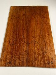 Birdseye Sapele Electric Guitar Drop Top set Bookmatch #7