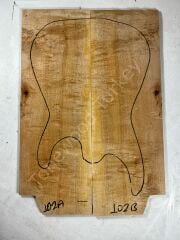 Figured Maple Drop Top Luthier Guitar Figured Wood Bookmatched Set No:102