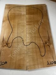 Ambrosia Maple Drop Top Luthier Guitar Figured Wood Bookmatched Set No:110