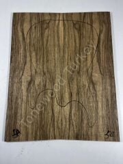 AAA Grade Black Limba Electric Guitar Drop Top Book Matched Set No:05