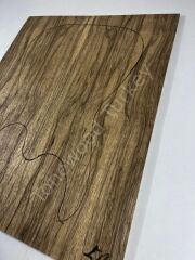 AAA Grade Black Limba Electric Guitar Drop Top Book Matched Set No:05