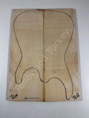 Flame Maple Drop Top Luthier Guitar Figured Wood Bookmatched Set No:31