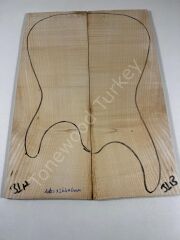 Flame Maple Drop Top Luthier Guitar Figured Wood Bookmatched Set No:31