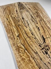 Master Grade Spalted Swamp Ash Drop Top Wood For Electric Bass Guitar no:2