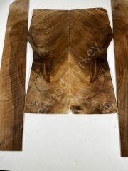 Turkish Walnut Acoustic Guitar Back And Sides set #3