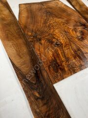 AAA Grade Flame Bastogne Walnut Acoustic Guitar Back And Sides set #6