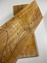 AA Grade Curly Maple Drop Top Luthier Guitar Figured Wood Bookmatched Set No:12