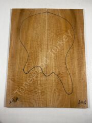 Master Grade Curly Maple Drop Top Luthier Guitar Figured Wood Bookmatched Set No:15