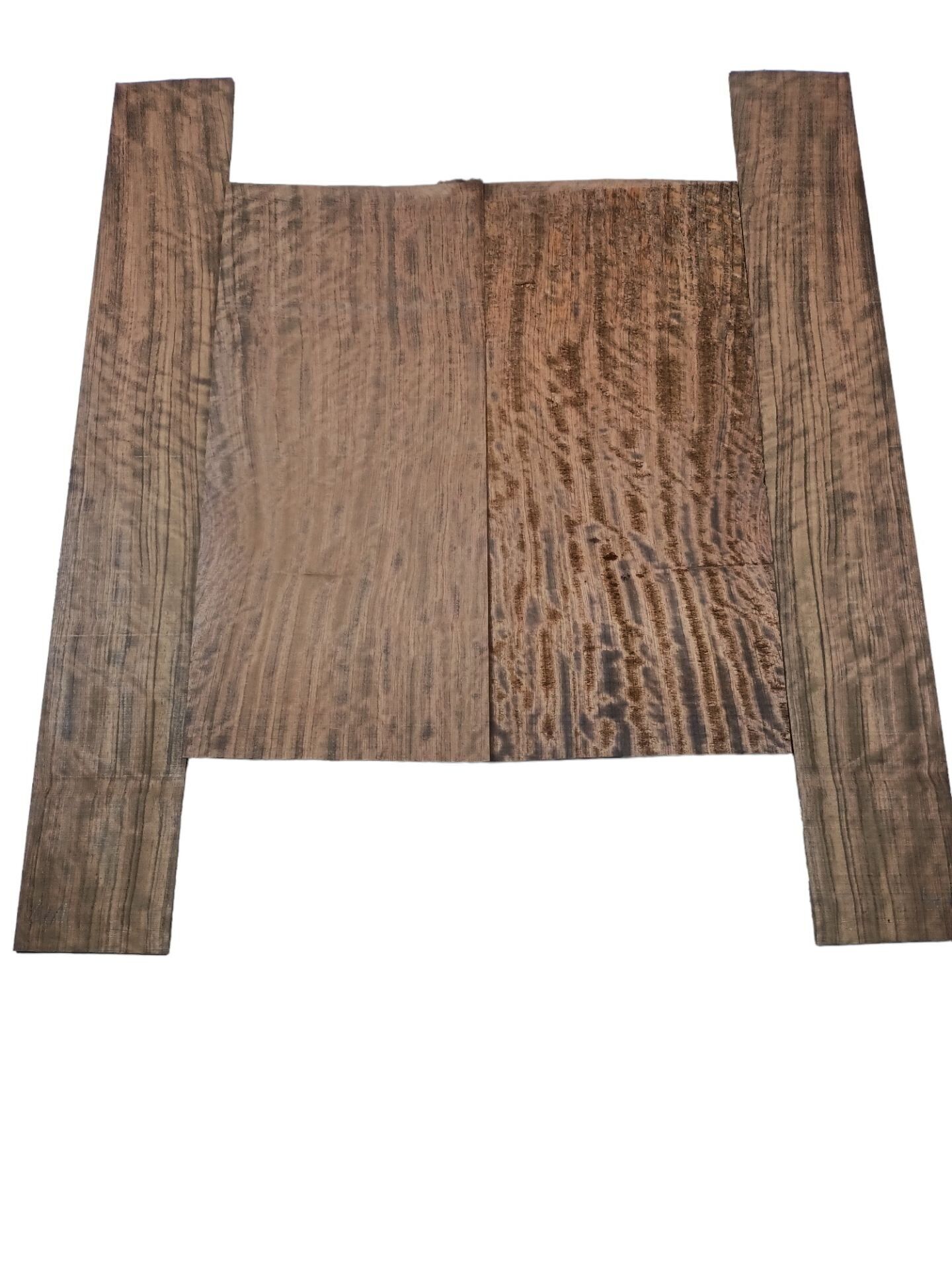 AAA Grade Figured Bubinga Acoustic Guitar Back And Sides #05