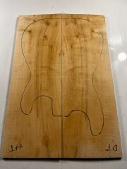 Figured Maple Electric Guitar Drop Top Wood #1