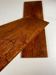 Birdseye Sapele Electric Guitar Drop Top set Bookmatch #1