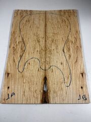 Master Grade Burl Tamo Ash Drop Top Wood For Electric Bass Guitar no:1