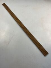 Zebrano ( Zebrawood) Bağlama Klavyesi