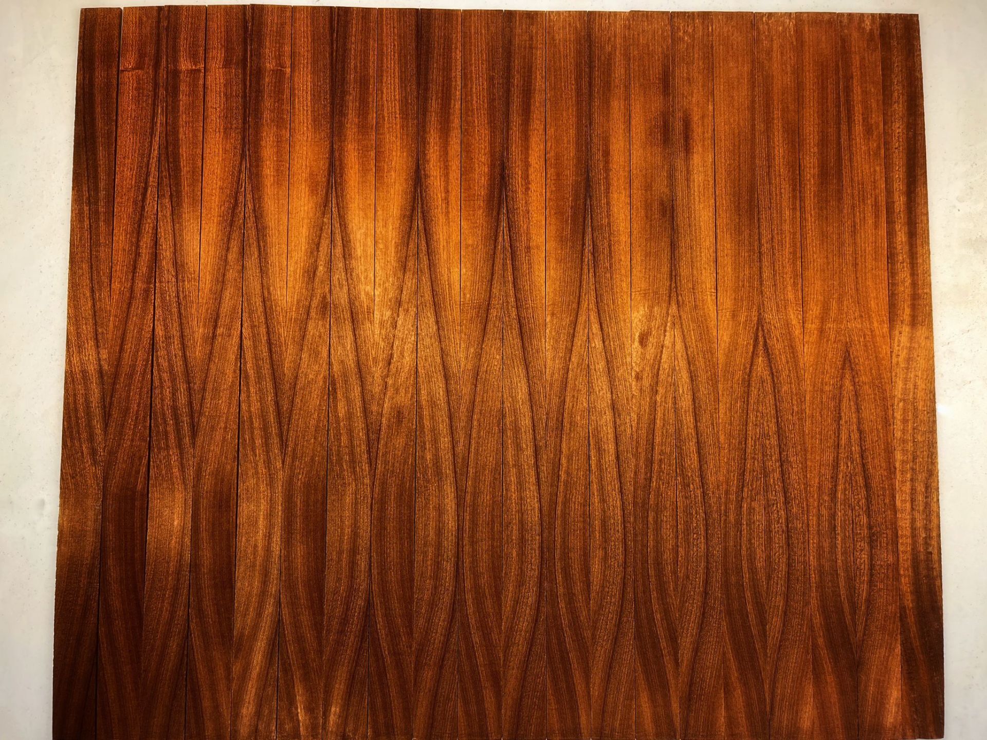 FİGÜRLÜ Sapele Bağlama Tekne Seti