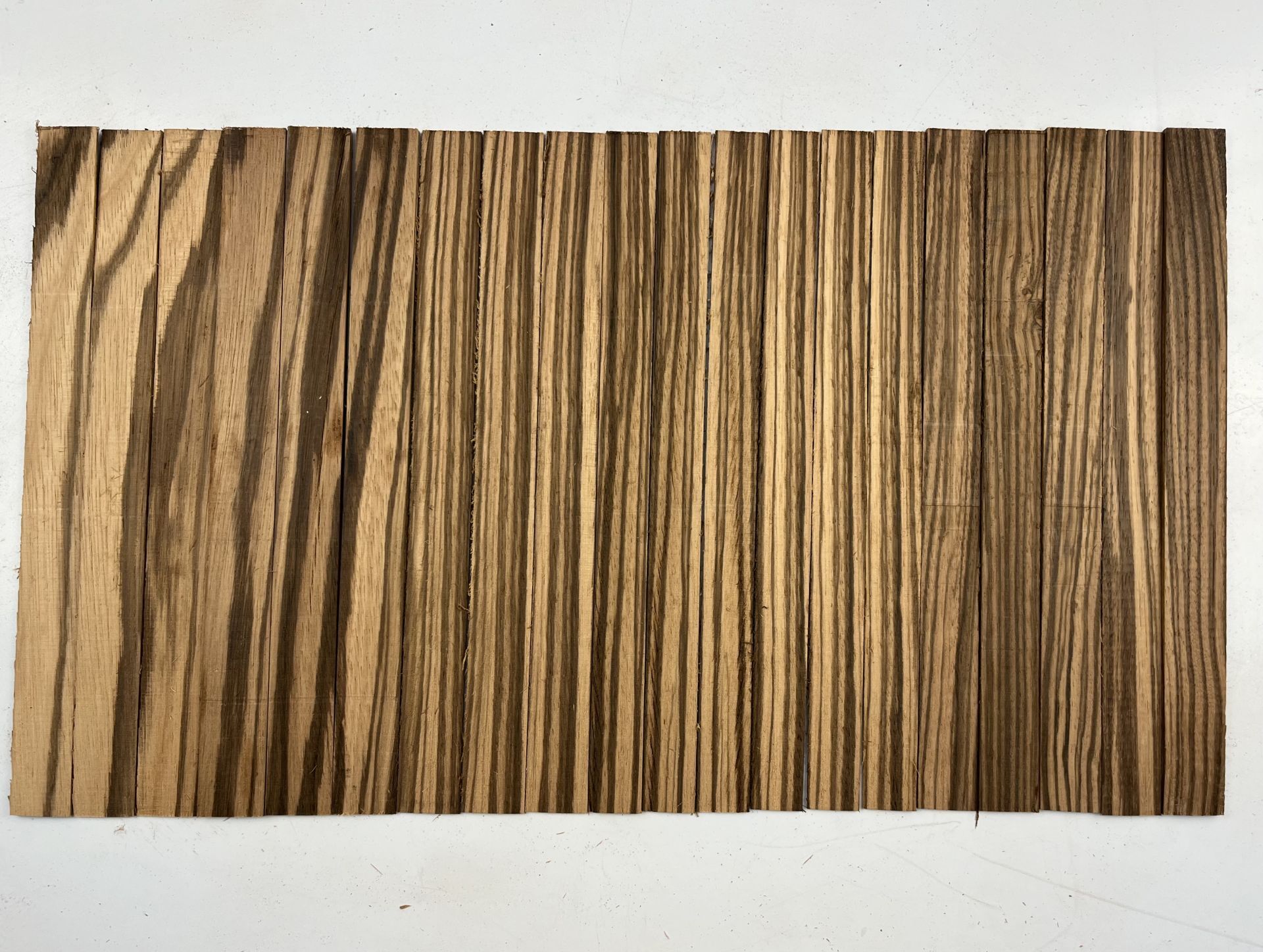 Zebrano (Zebrawood) Binding Boat Set