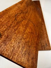 Birdseye Sapele Electric Guitar Drop Top set Bookmatch #2