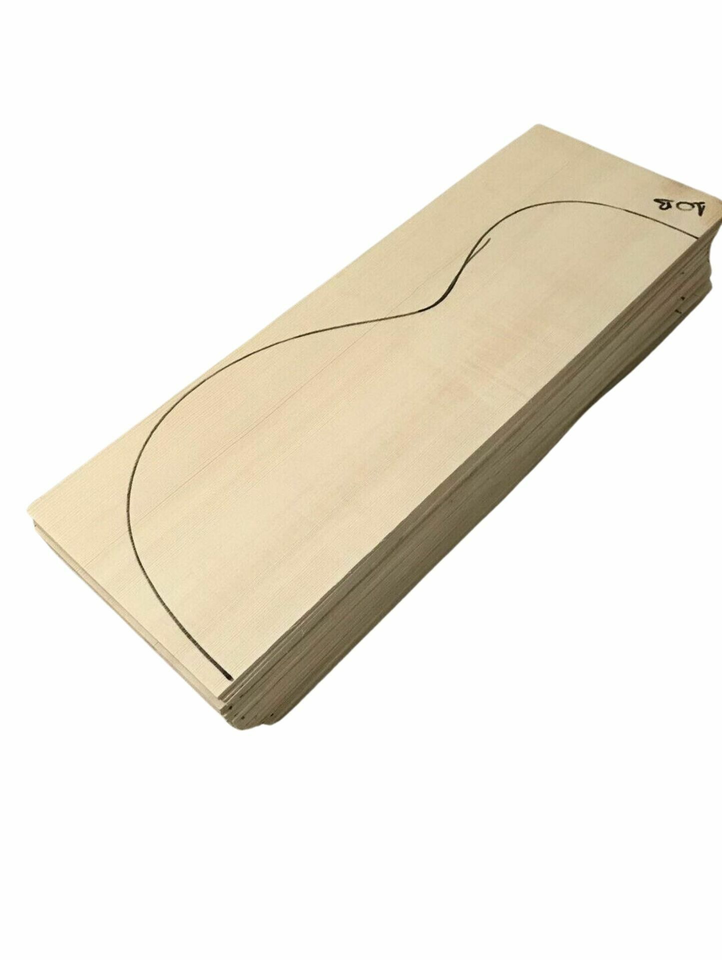 50 Sets Wholesale Master Grade European Spruce Oud Top Wood