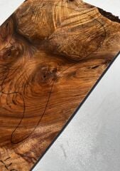 Flamed Burl Walnut Drop Top Luthier Guitar Figured Wood Bookmatched Set No:11