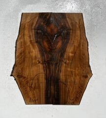 Walnut Drop Top Luthier Guitar Figured Wood Bookmatched Set No:14