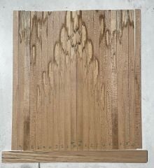 Spalted Flame Maple Oud Ribs Set No;01