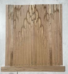 Spalted Flame Maple Oud Ribs Set No;01