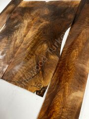 Master Grade Burl Walnut Acoustic Guitar Back And Sides set #1