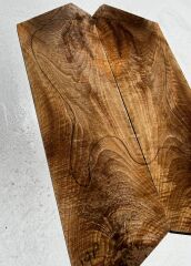 Turkish Walnut Drop Top Luthier Guitar Figured Wood Bookmatched Set No:17