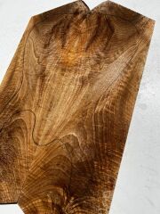 Turkish Walnut Drop Top Luthier Guitar Figured Wood Bookmatched Set No:17