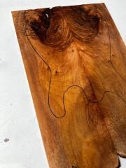 Turkish Walnut Drop Top Luthier Guitar Figured Wood Bookmatched Set No:20