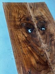 Turkish Walnut Drop Top Luthier Guitar Figured Wood Bookmatched Set No:24